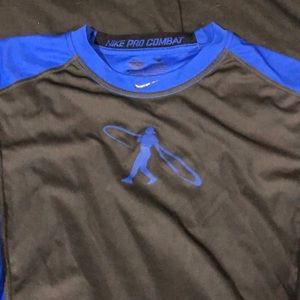 Nike Dri-Fit Pro Combat 3/4 “Griffey” baseball tee